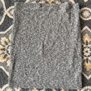 Express Knit Pencil Skirt Grey