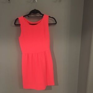 J. Crew Camille dress - Neon Rose - size 2