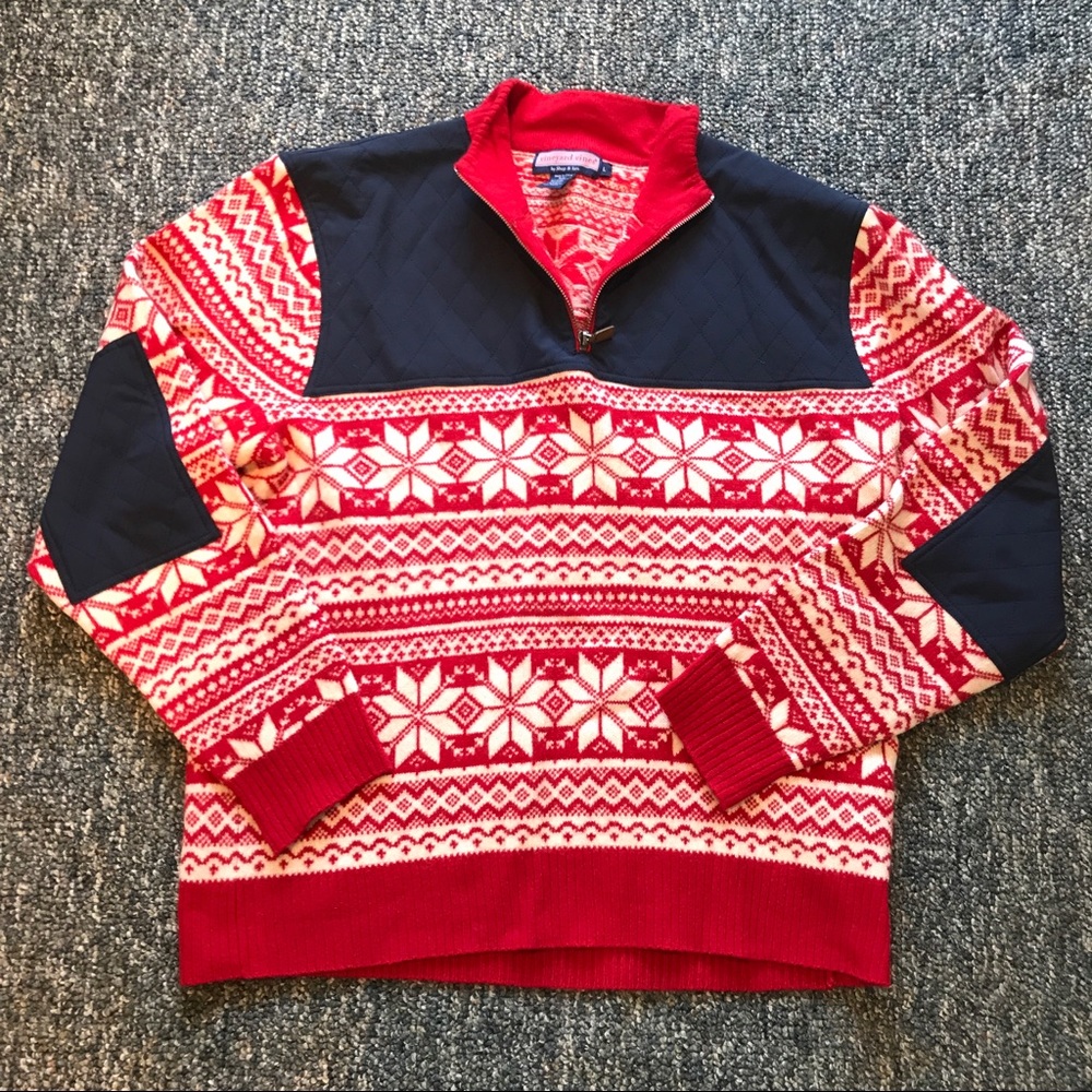 Vineyard Vines ski sweater