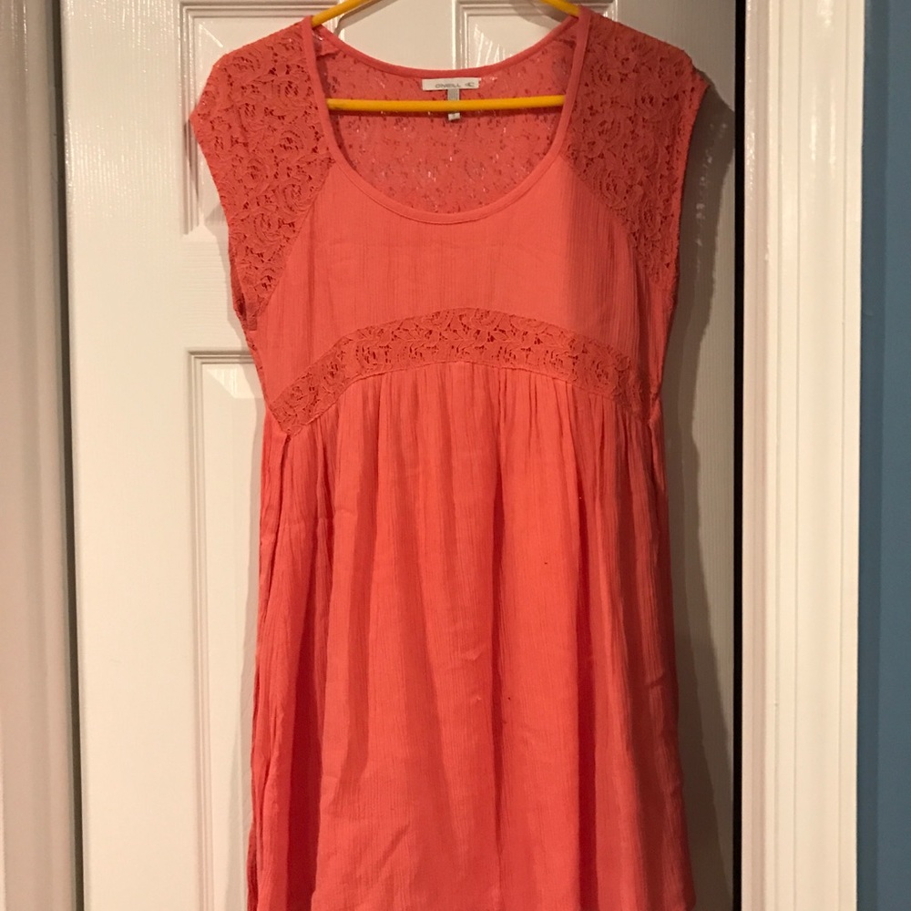 Peach sundress