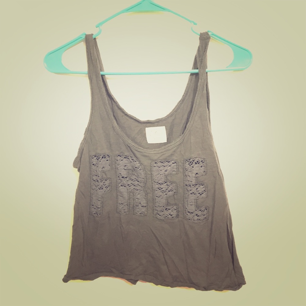 Grey American Eagle "FREE" tank