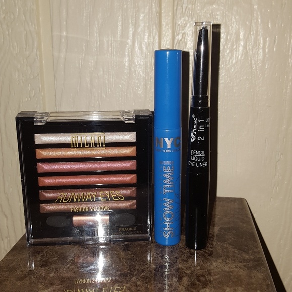 Milani Other - Milani Runway Eyes Baked Eyeshadow Bundle