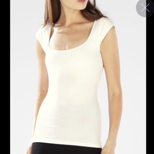 BCBG never used white top size X/S-S
