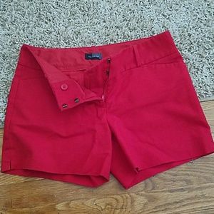 The Limited Red Shorts