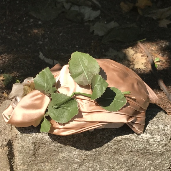 VTG 1960s Silk Flower Hat 