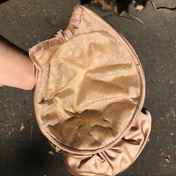 VTG 1960s Silk Flower Hat 