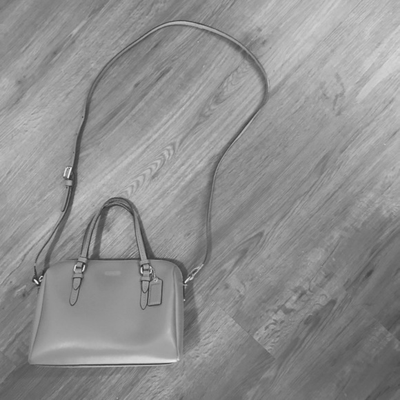 Coach Handbags - Red Coach Crossbody Satchel