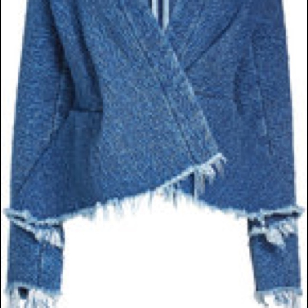 Marques' Almeida Denim Kimono jacket - Picture 3 of 8