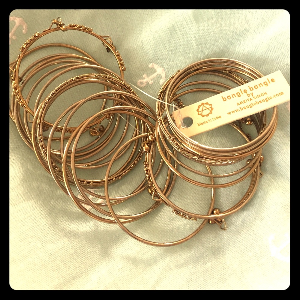 Amrita Singh Gold Mumbai bangle set