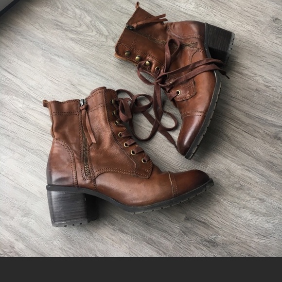 Aldo Shoes - ALDO genuine leather combat boots