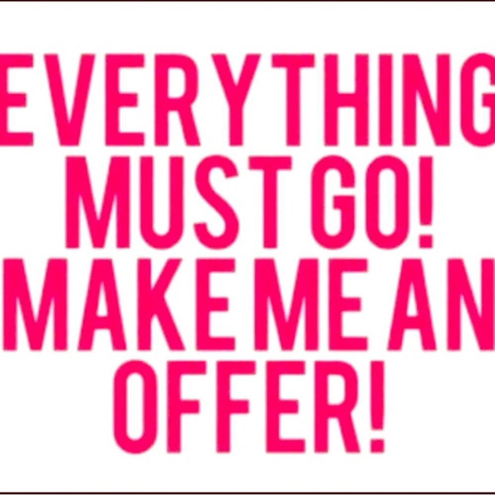 MAKE ME OFFERS AND BUNDLE!!!
