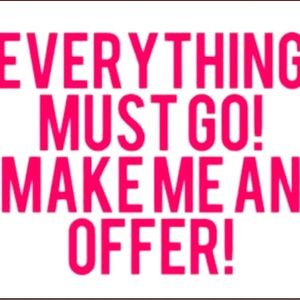 MAKE ME OFFERS AND BUNDLE!!!