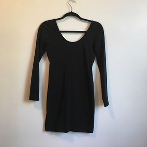 American Apparel Scoop Back Body Con Dress