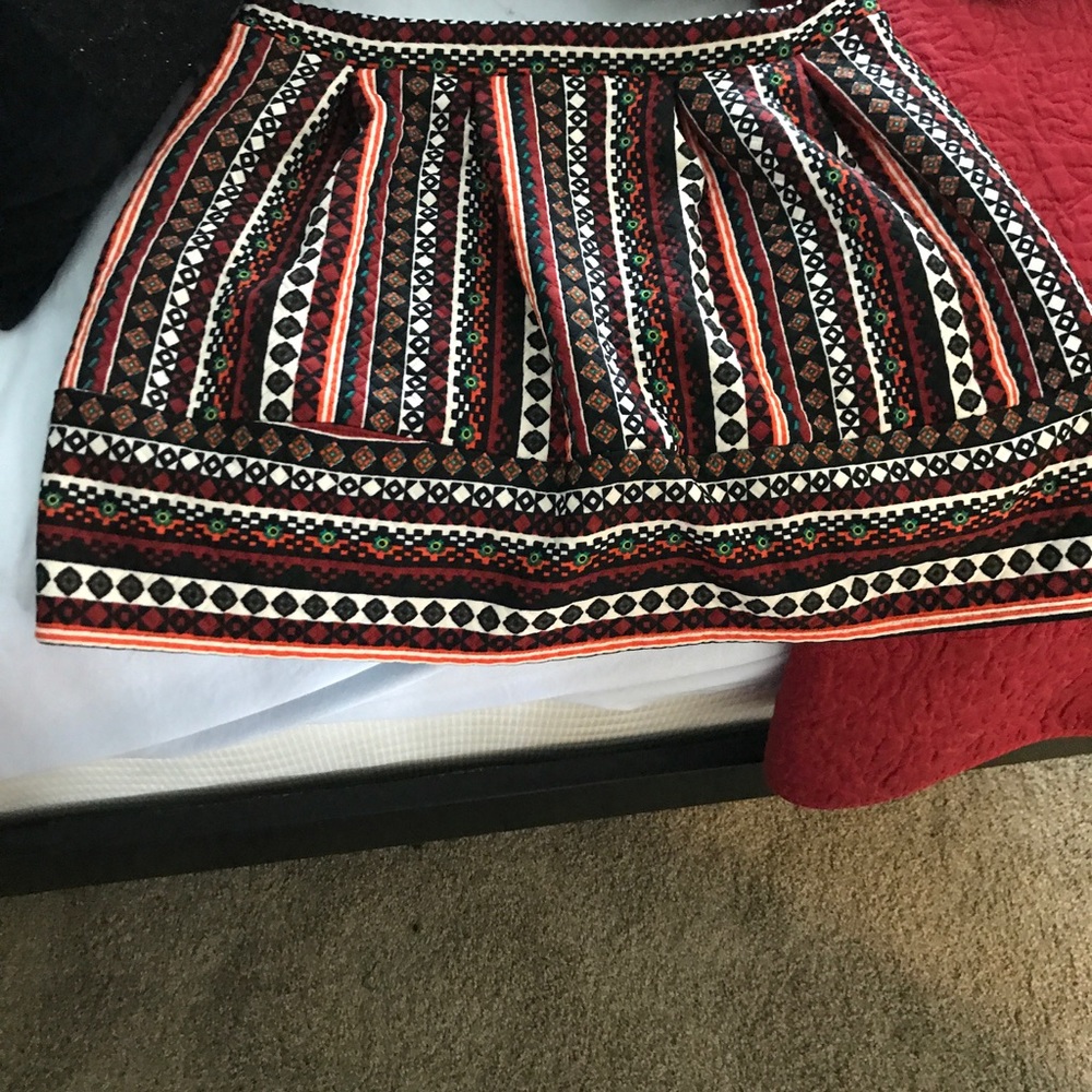 Print skirt
