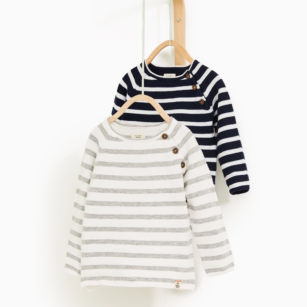 Zara baby boy striped sweater