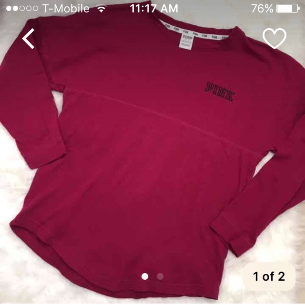 VS Pink purple crew