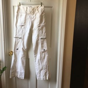 Marc Jacobs white cotton jeans