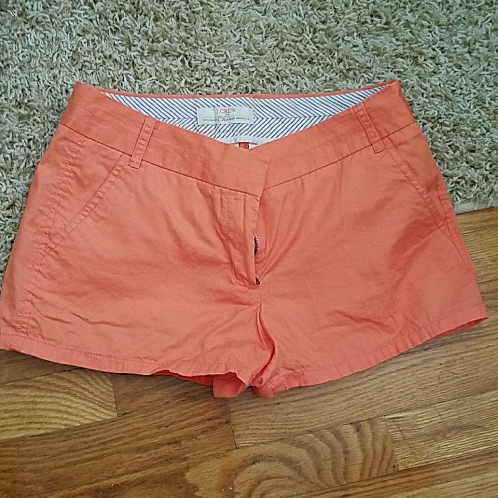 J.Crew Coral Chino Short