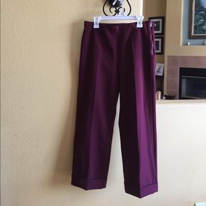 TRF Zara Burgundy pants - Small