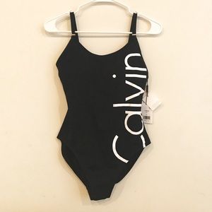 NWT CALVIN KLEIN one piece swimsuit