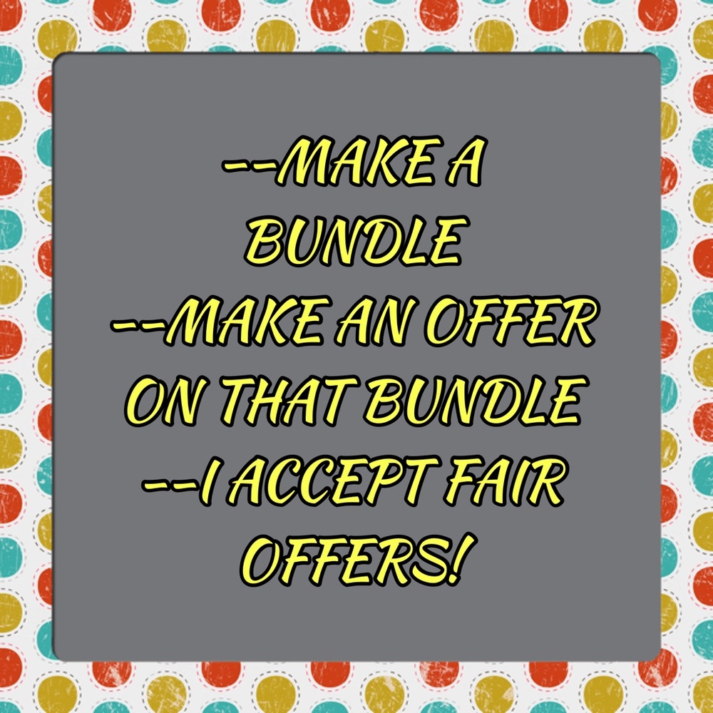 Make a FAIR offer on your bundle!