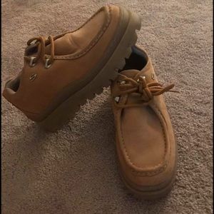 Sketcher construction boot