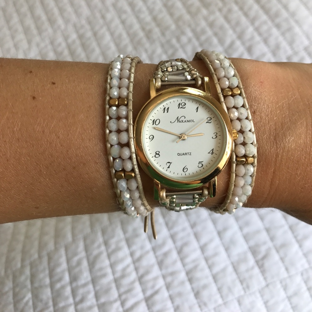 Nakamol Wrap Bracelet Watch