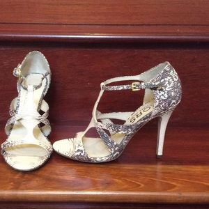 Michael Kors Sandal Sexy Snakeskin printed leather