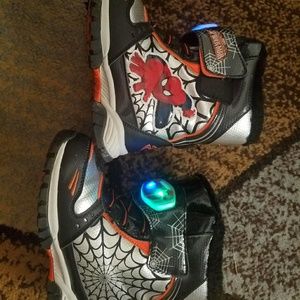 Awesome spider man snow boots