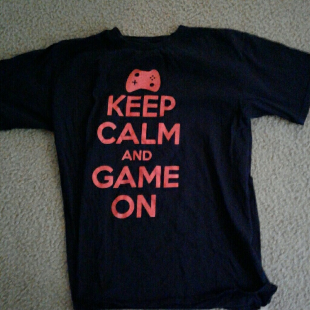Keep Calm and Game On T-shirt
