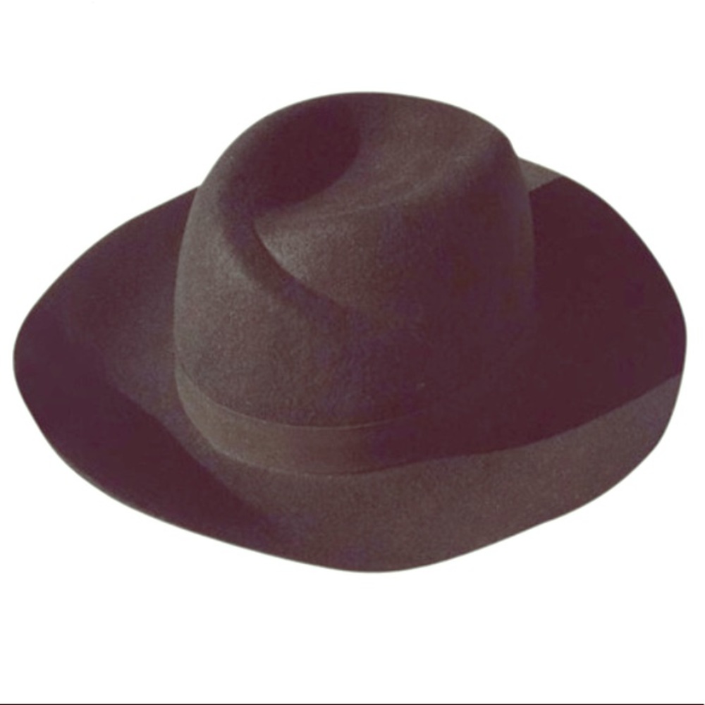 BRAND NEW black wool hat!