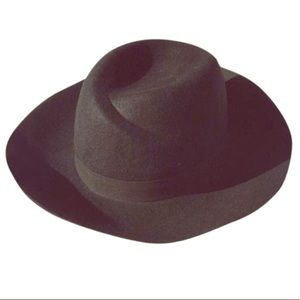 BRAND NEW black wool hat!