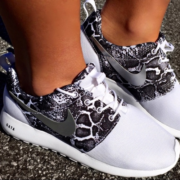 Nike Shoes - Customized Snakeskin Nikes