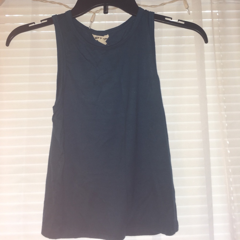Blue tank top