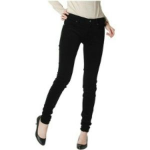 Uniqlo Black Stretch Corduroy Leggings