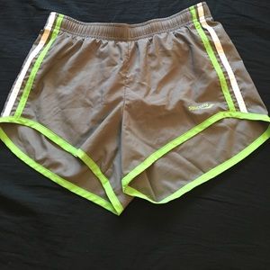 Saucony Grey Running Shorts