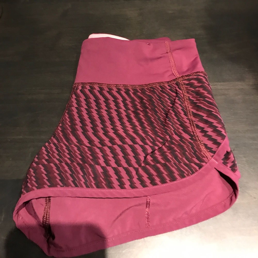 Lululemon speed shorts