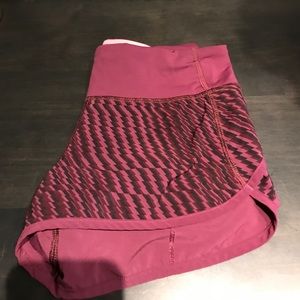 Lululemon speed shorts