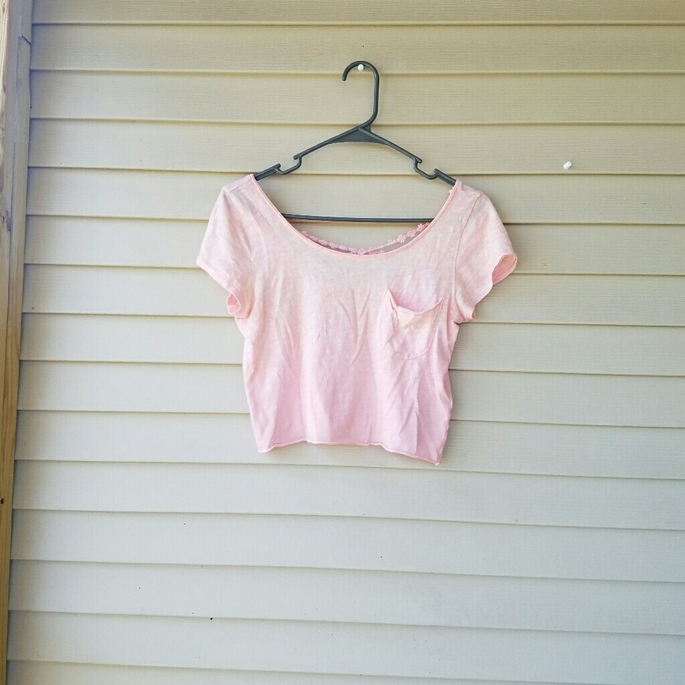 Hollister Ombre crop top