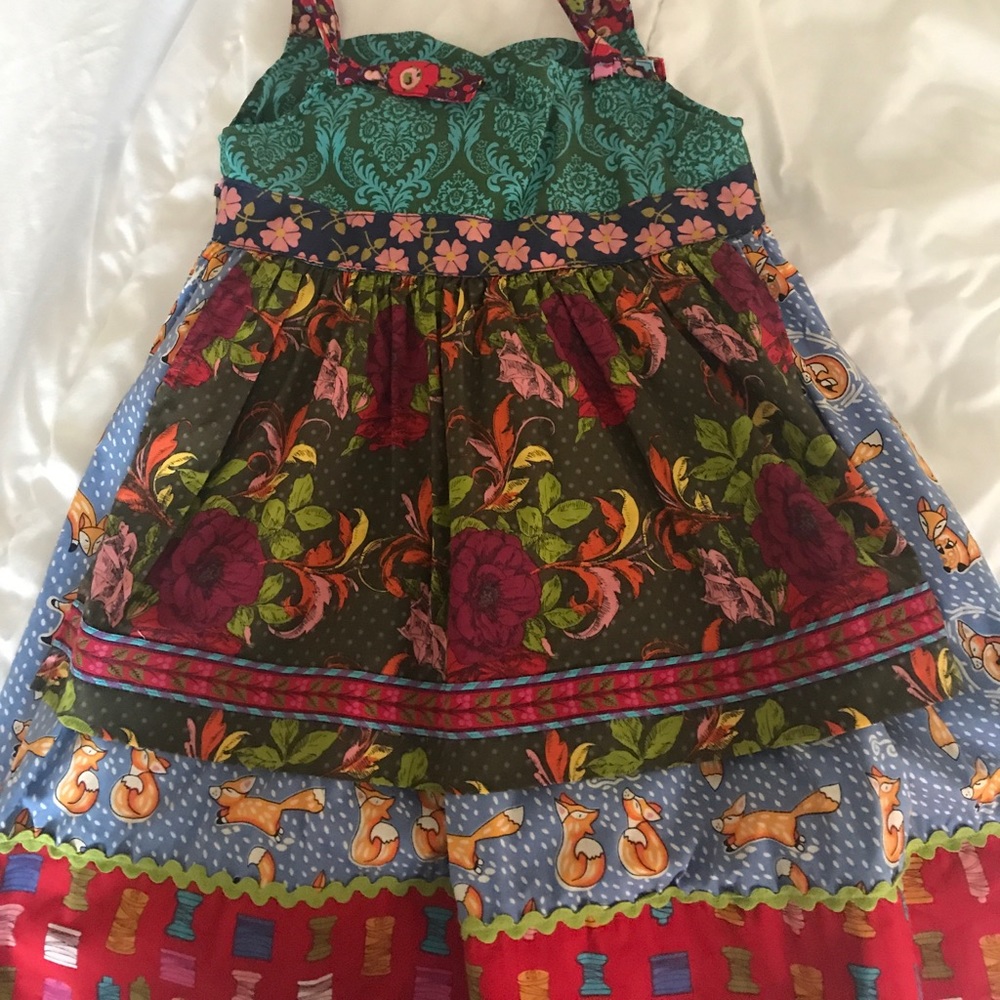 Matilda Jane knot apron dress