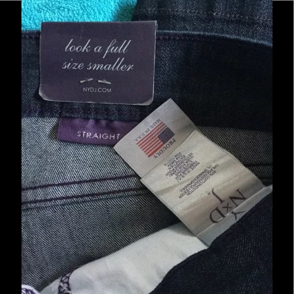 NYDJ ladies 14 Stretch Straight Leg New SOLD - Picture 4 of 8