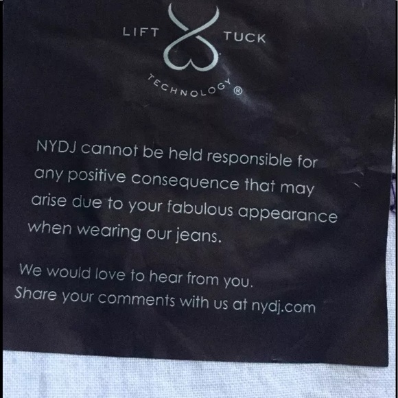 NYDJ ladies 14 Stretch Straight Leg New SOLD - Picture 7 of 8