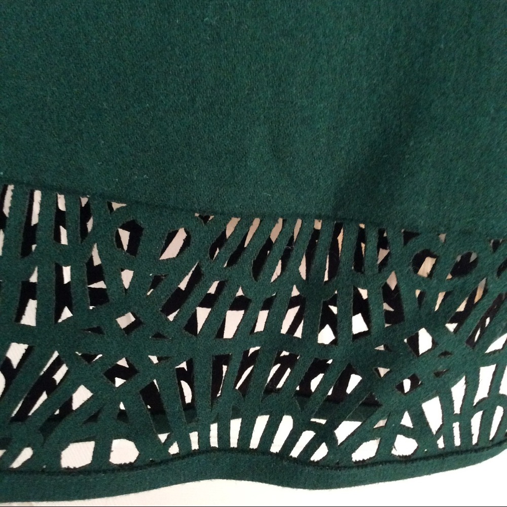 ✨HP✨ NWOT Susana Monaco Naomi Laser Cut Hem Skirt - Picture 6 of 7