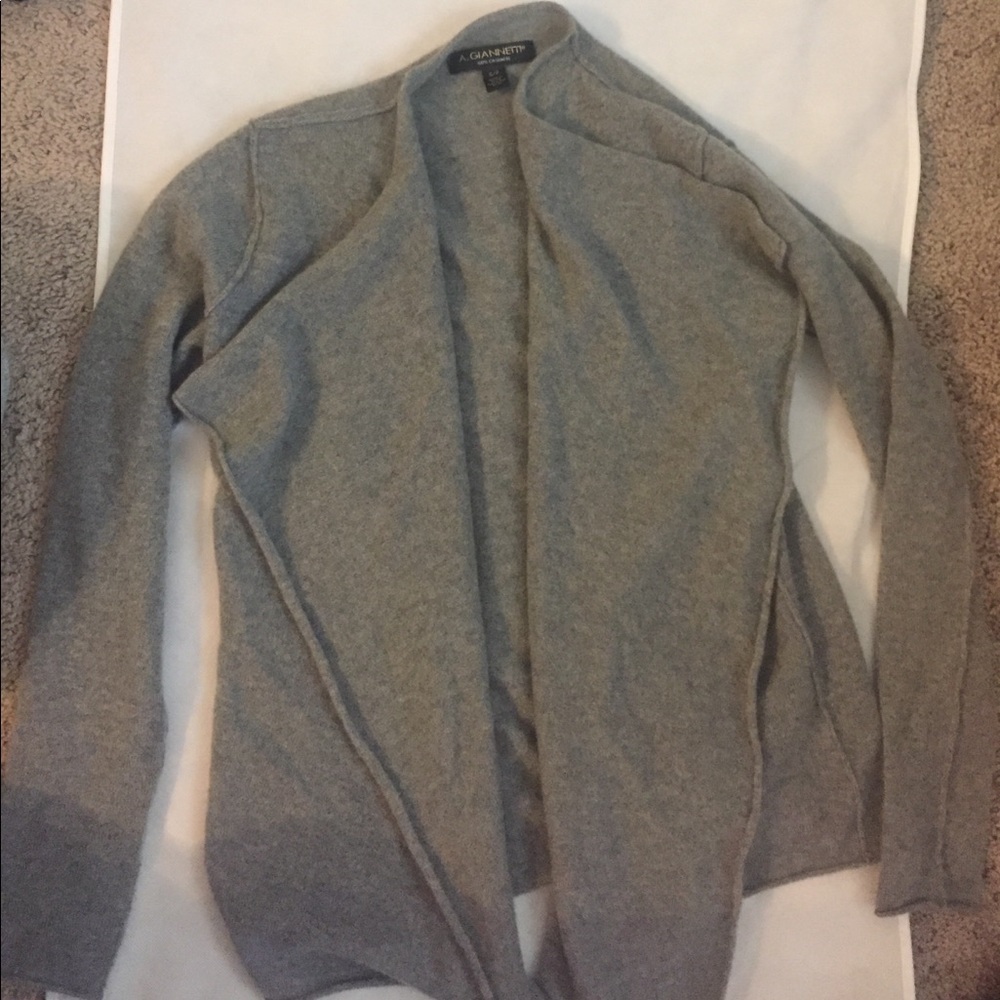 Cashmere cardigan