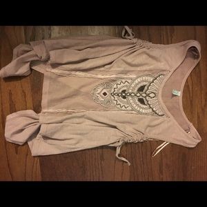 Free people Lonesome dove top xs