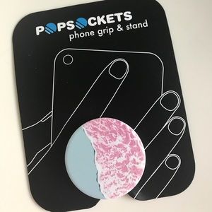 Pink waves popsocket
