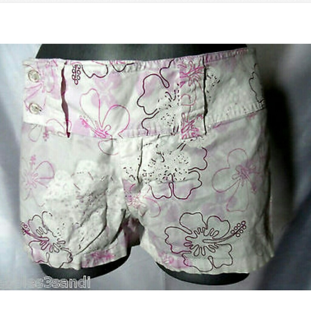 LIFETIME Beach Shorts 0/1 Pink Floral Surf Summer