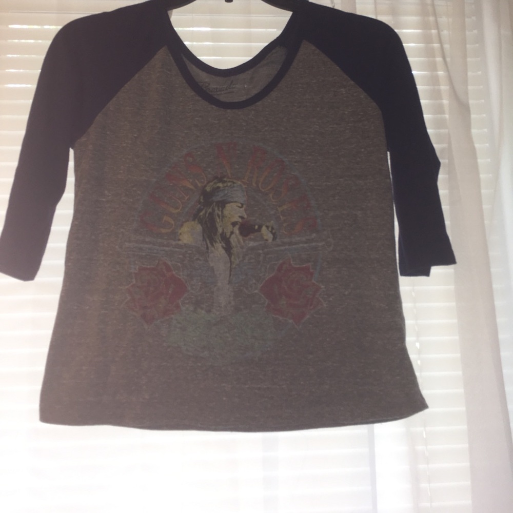 Guns N Roses crop top