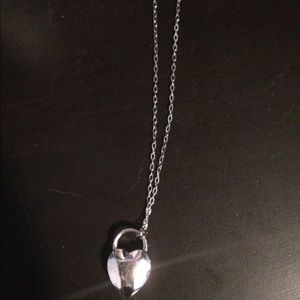 Swarovski heart neckless