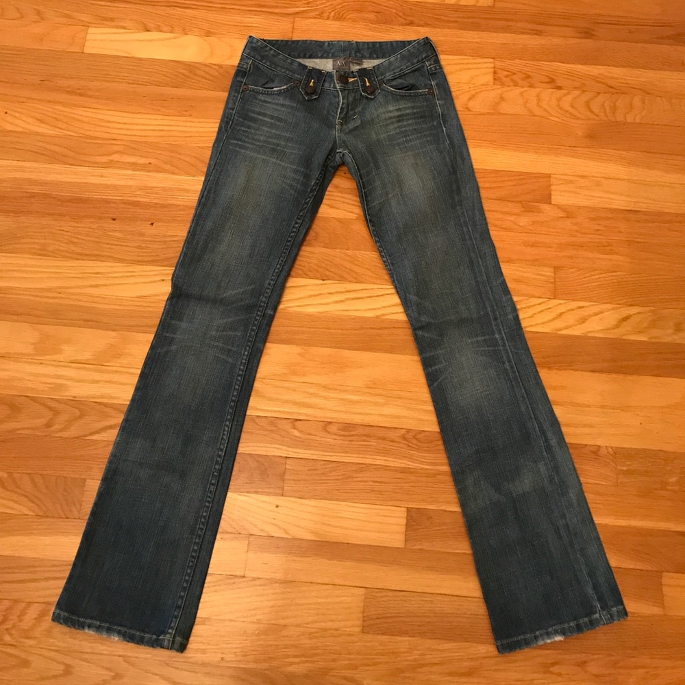 Armani exchange straight leg jeans